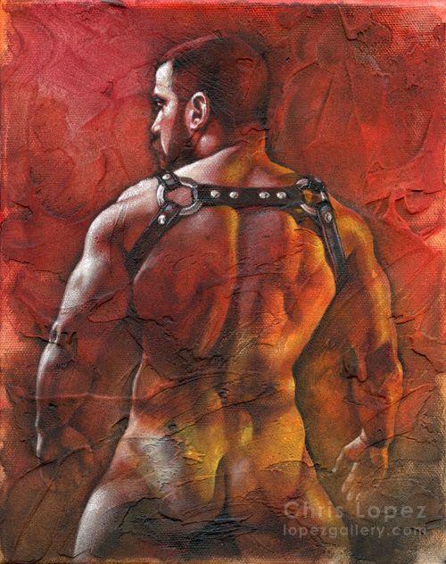 Chriss muscle men and erotic art