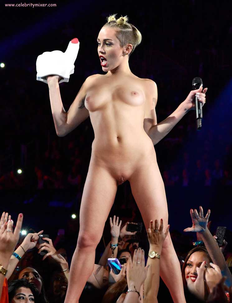 best of Naked Miley cypris
