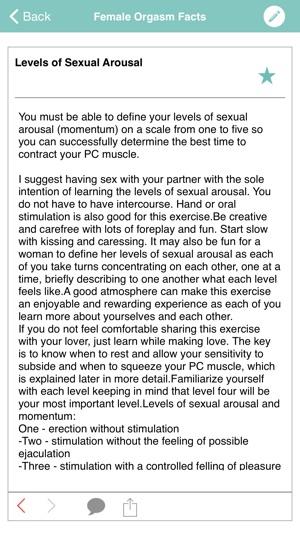 Tips for a female orgasm