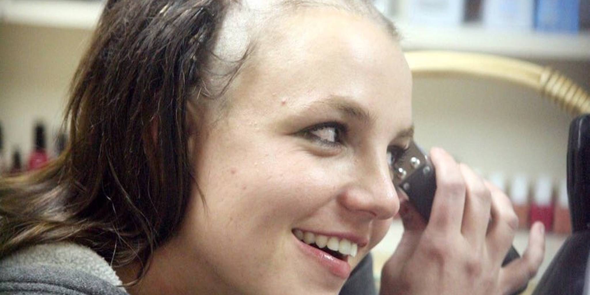 Britney spears spears shaved head