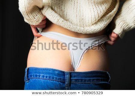 Ass ass bare butt butt nude thong