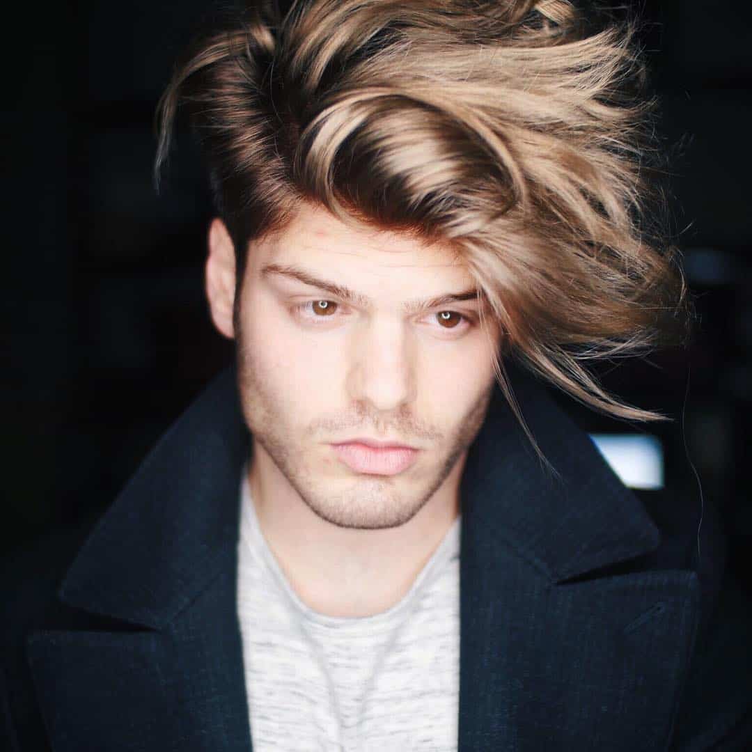 Chanel reccomend Sexy long hair styles for men
