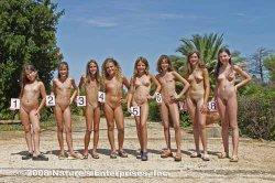 Nudist beauty contest video