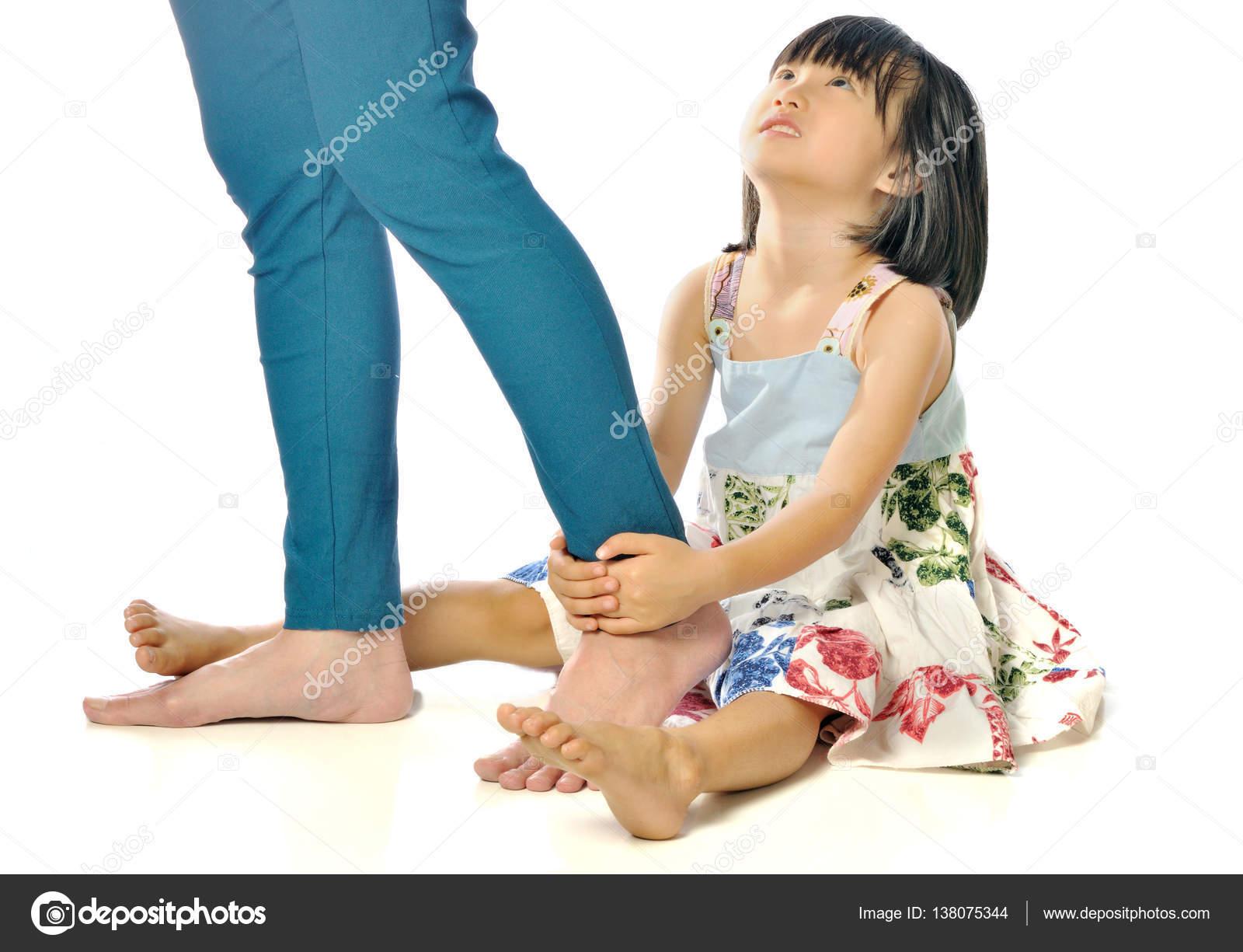 Asian girls leg