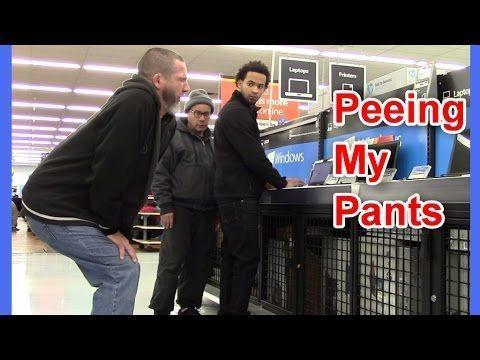 best of Peeing public pants In