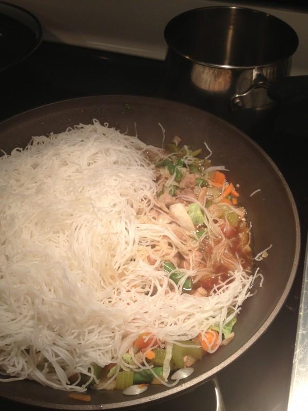 Black W. reccomend Asian noodles white