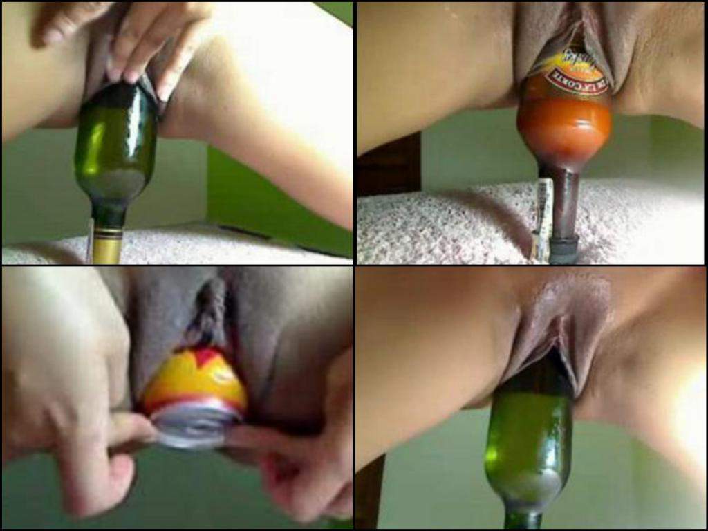 Bottle sex penetration