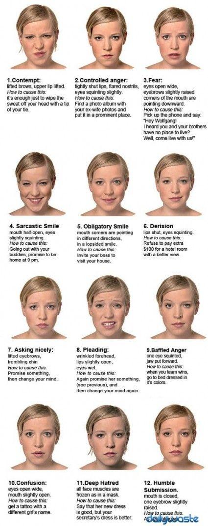Ratman reccomend 7 facial expressions of emotion