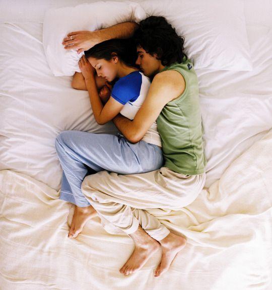 Erotic sleep positions