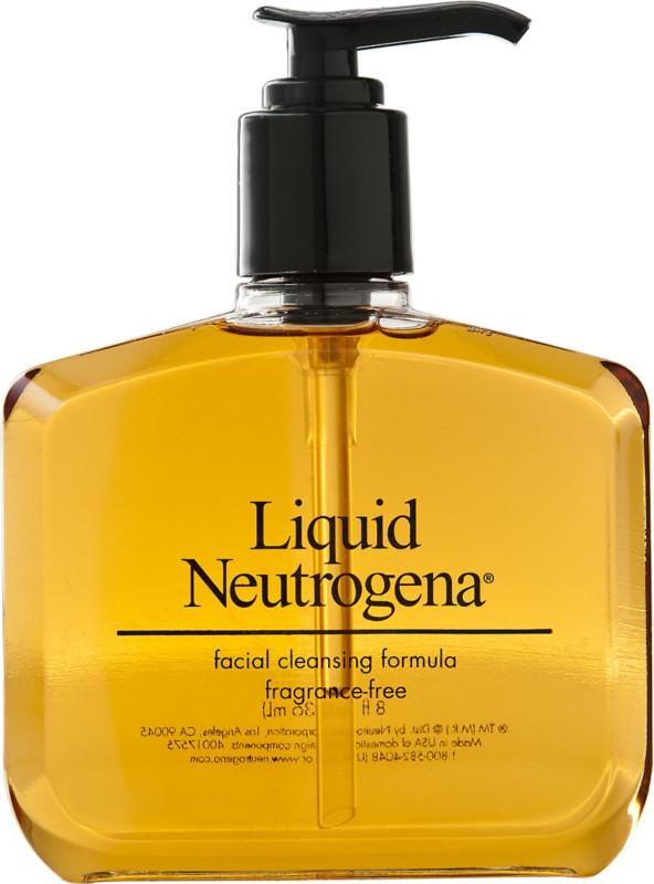 Liquid neutrogena facial cleanser