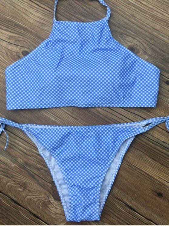 Scratch reccomend Blue plaid bikini