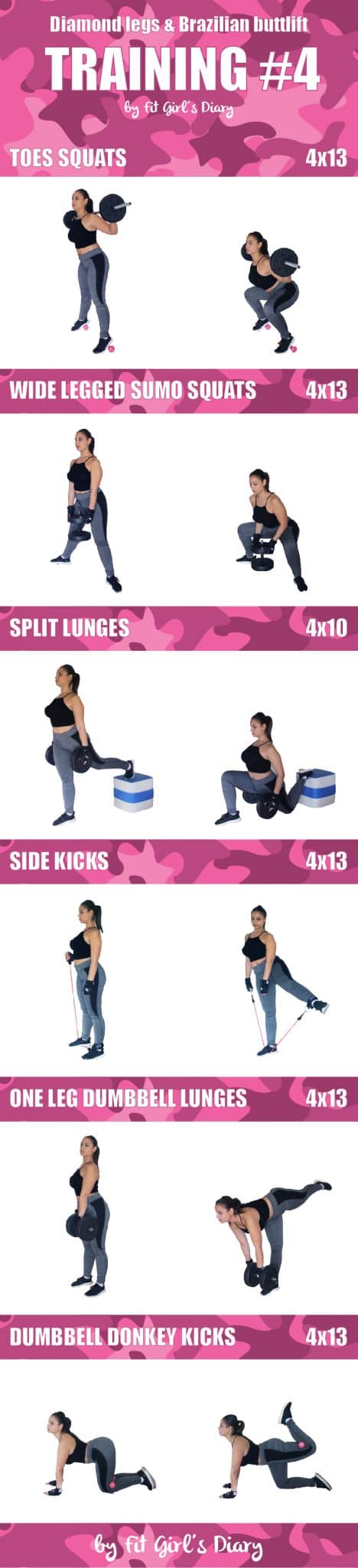 Shield reccomend Exercises for butt and legs