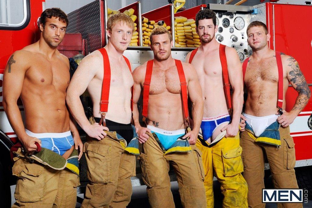 Fire department orgy