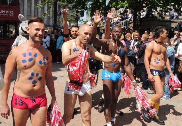 Gay naked event