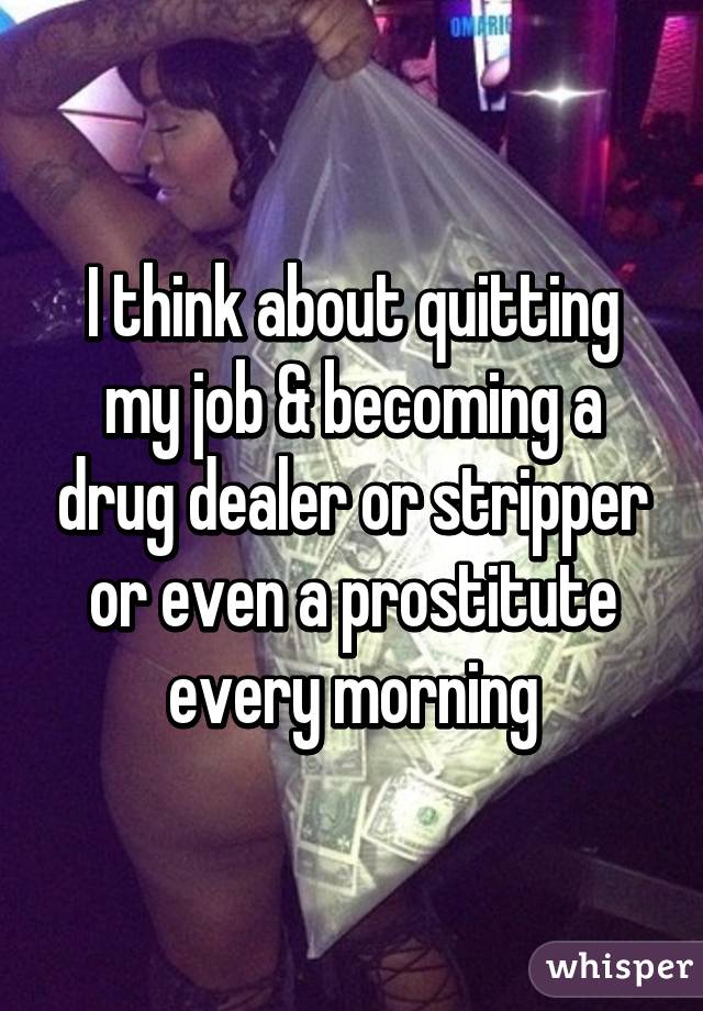 Job as a stripper