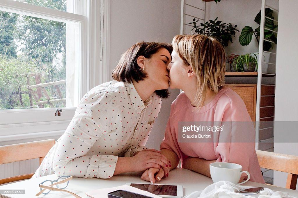 HVAC reccomend Lesbian kissing in home