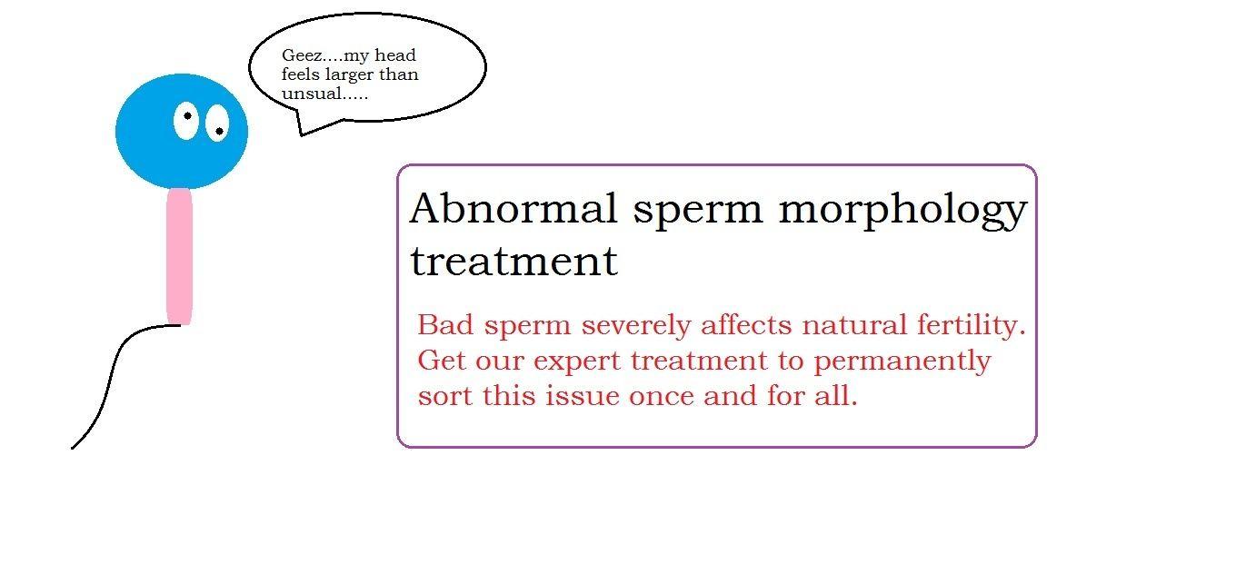 Bigs reccomend Male infertility + abnormal sperm