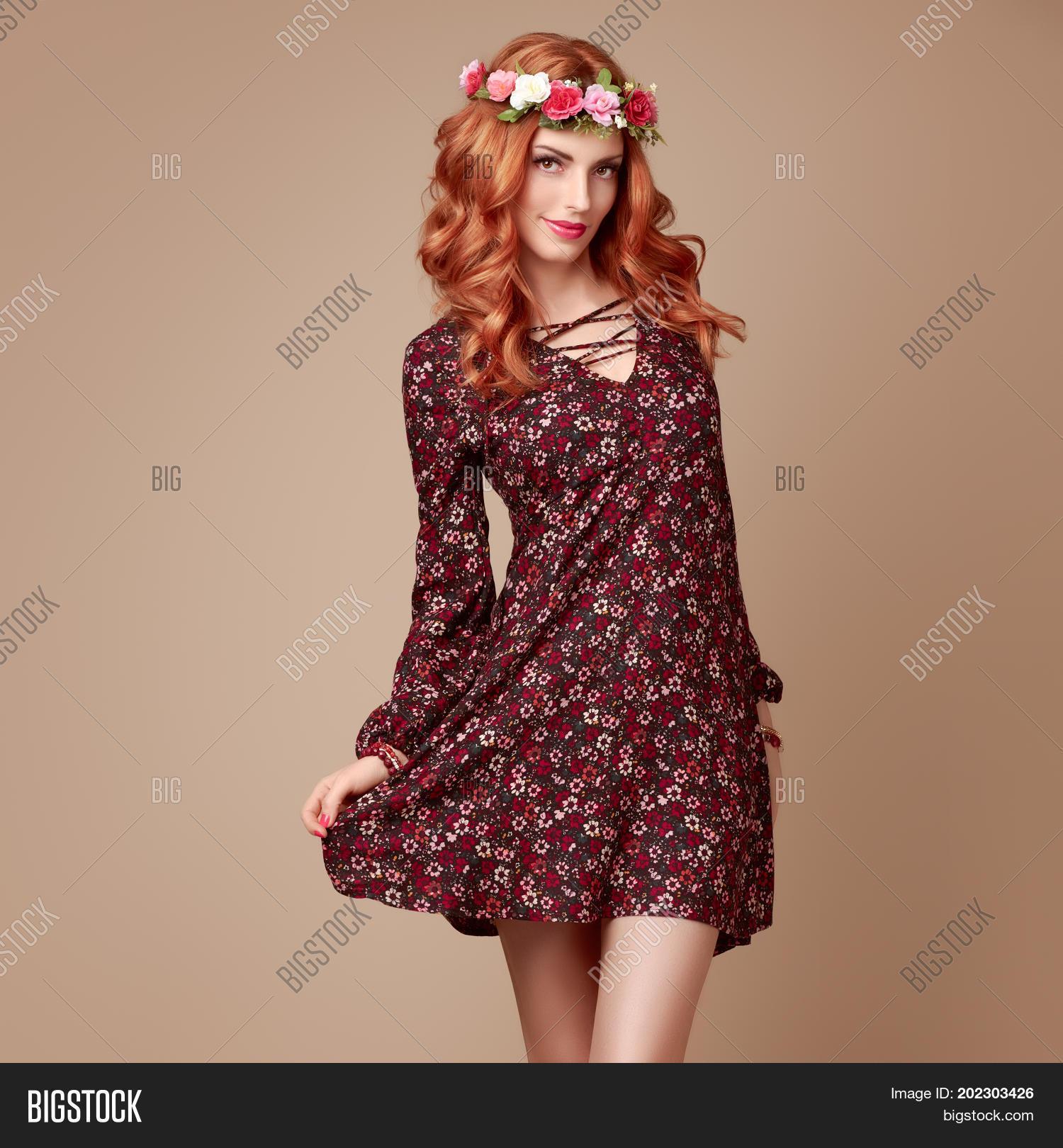 Redhead fashion models