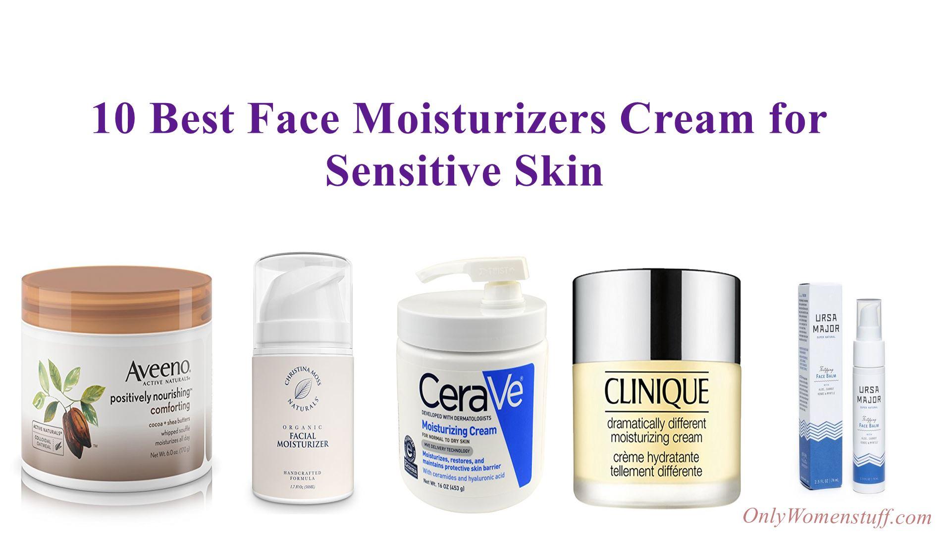 Alien reccomend Sensitive skin facial cream