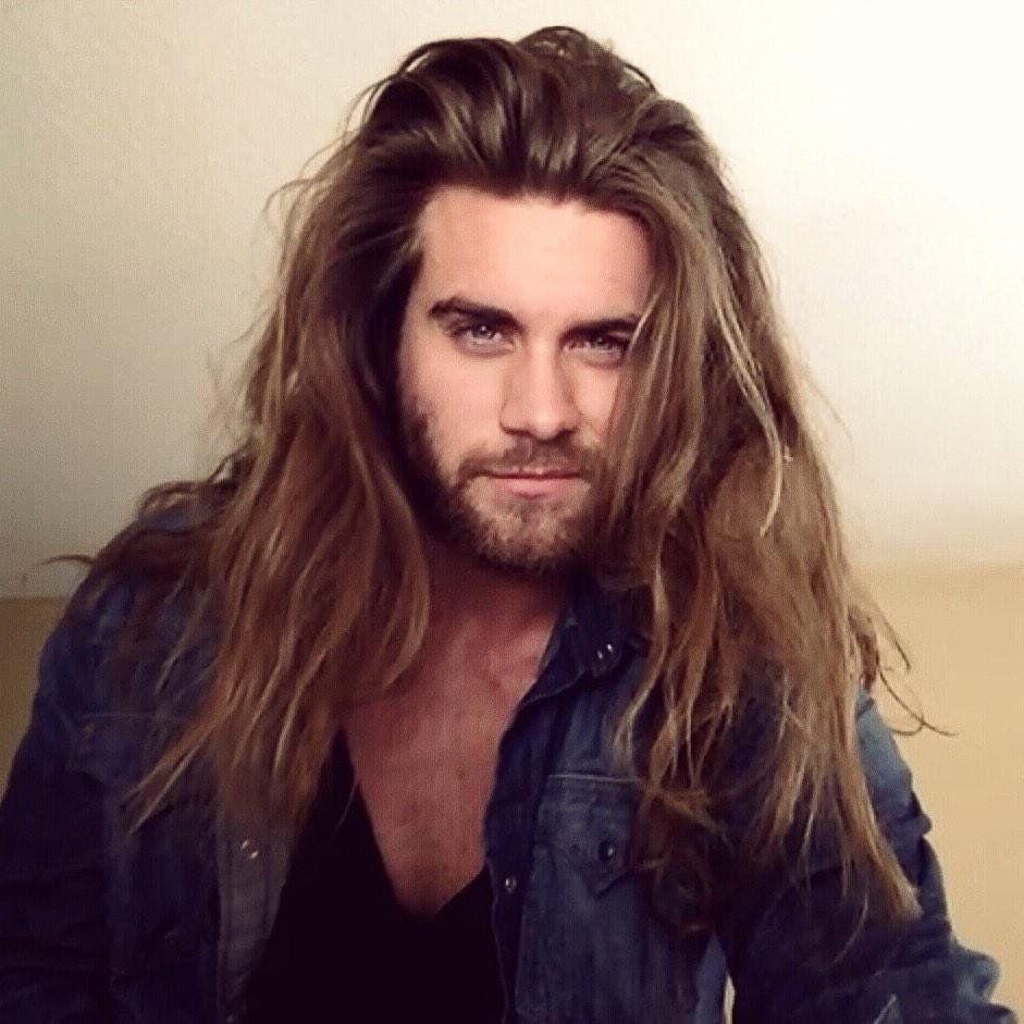 Sexy long hair styles for men