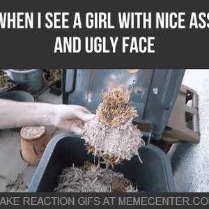 Superman reccomend Ugly face nice ass pics