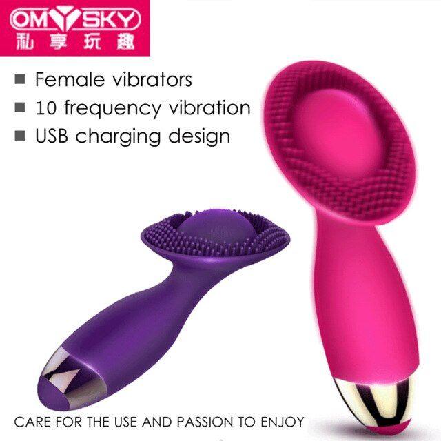Use of vibrator on clitoris