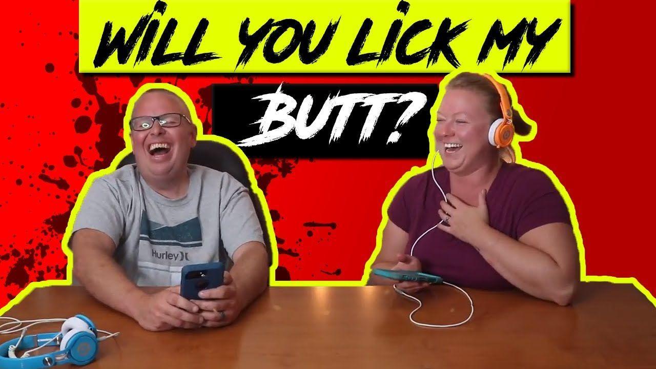 Watch my husband lick my ass